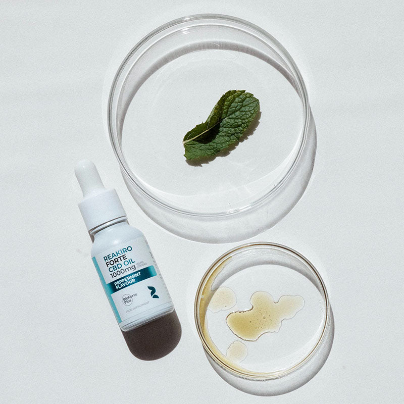 Reakiro Forte  Cbd Oil Peppermin  Usage 1000mg