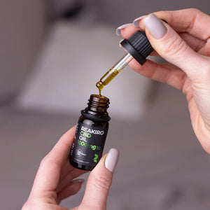 Reakiro CBD Oil 1000mg in use